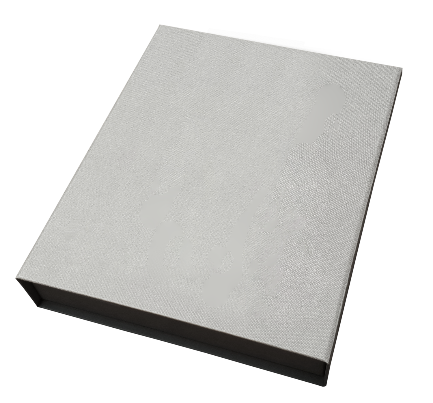 HAM_grau_geschlossen Box mit Magnetverschluss für 20x24 Passepartouts
