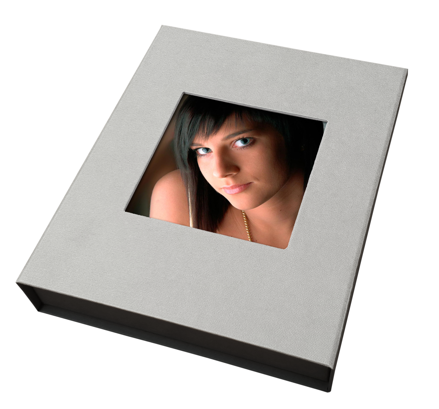 grau_geschlossennDQO6w3tC6mPL Portraitbox mit Magetverschluß für 20 x 24 cm Passepartouts