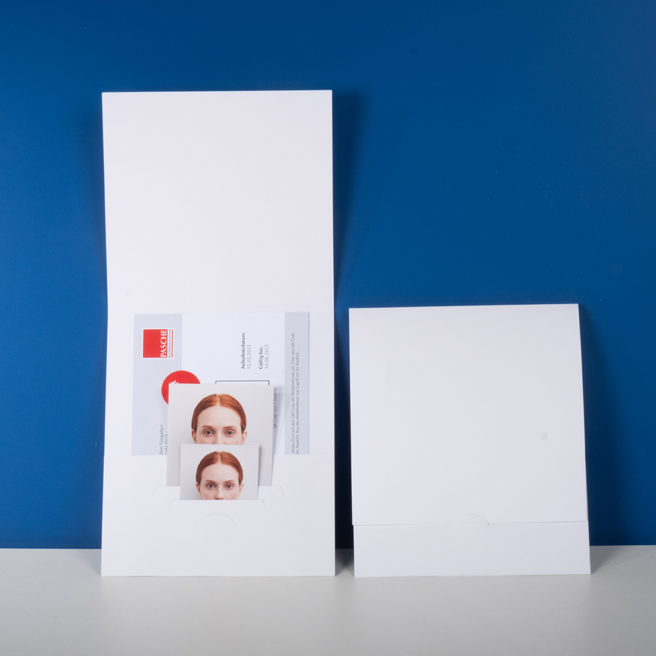 E-Pass-Mappe 10x15 Lagerware blanko E-Pass-Mappe 10x15 Lagerware blanko