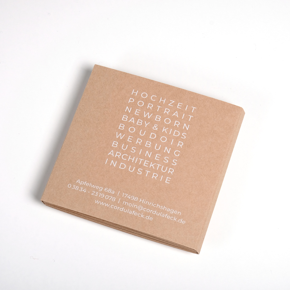 Leporello mit Banderole Eigene Gestaltung Leporello mit Banderole Eigene Gestaltung