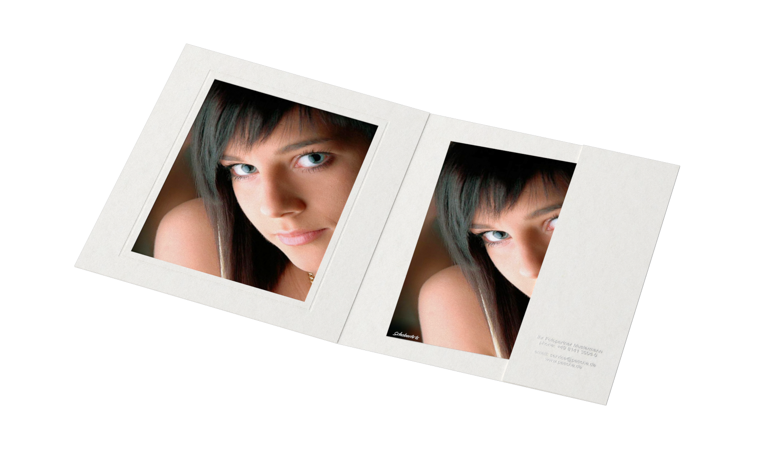 3GMH-L-WI-EX Portraitmappe 15x20 Folienprägung