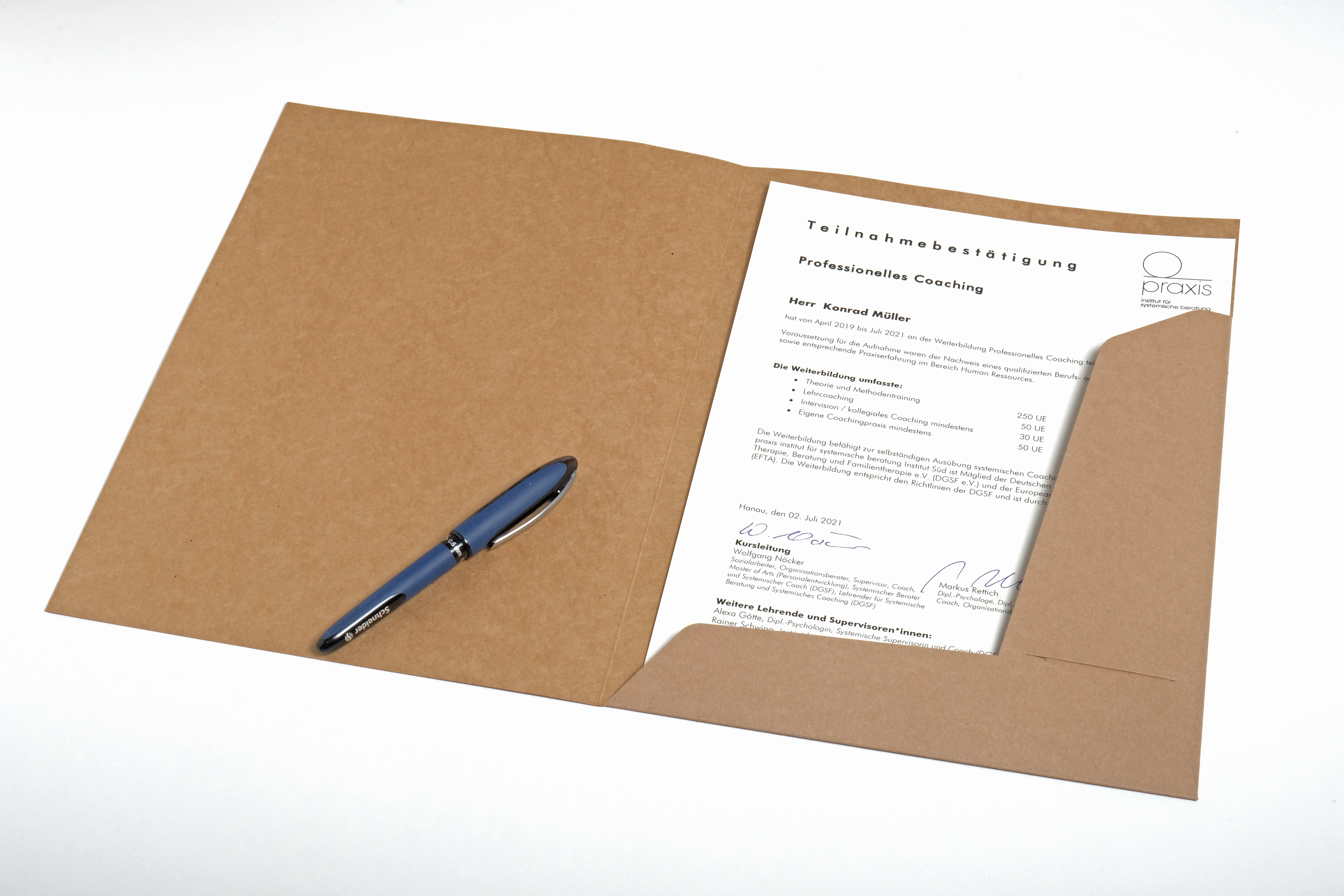 ZM_kraft_a4_524b-01 Zeugnis- und Dokumentenmappe A4 Kraftpapier