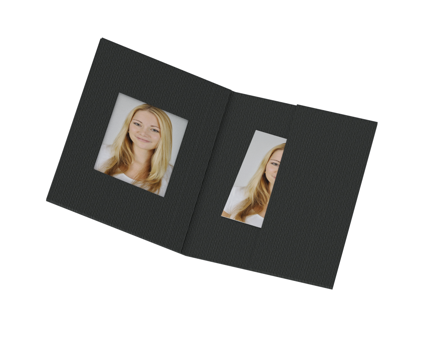 3PBMTP32-NE Passbildmappe für 35x45mm Bilder Lagerware