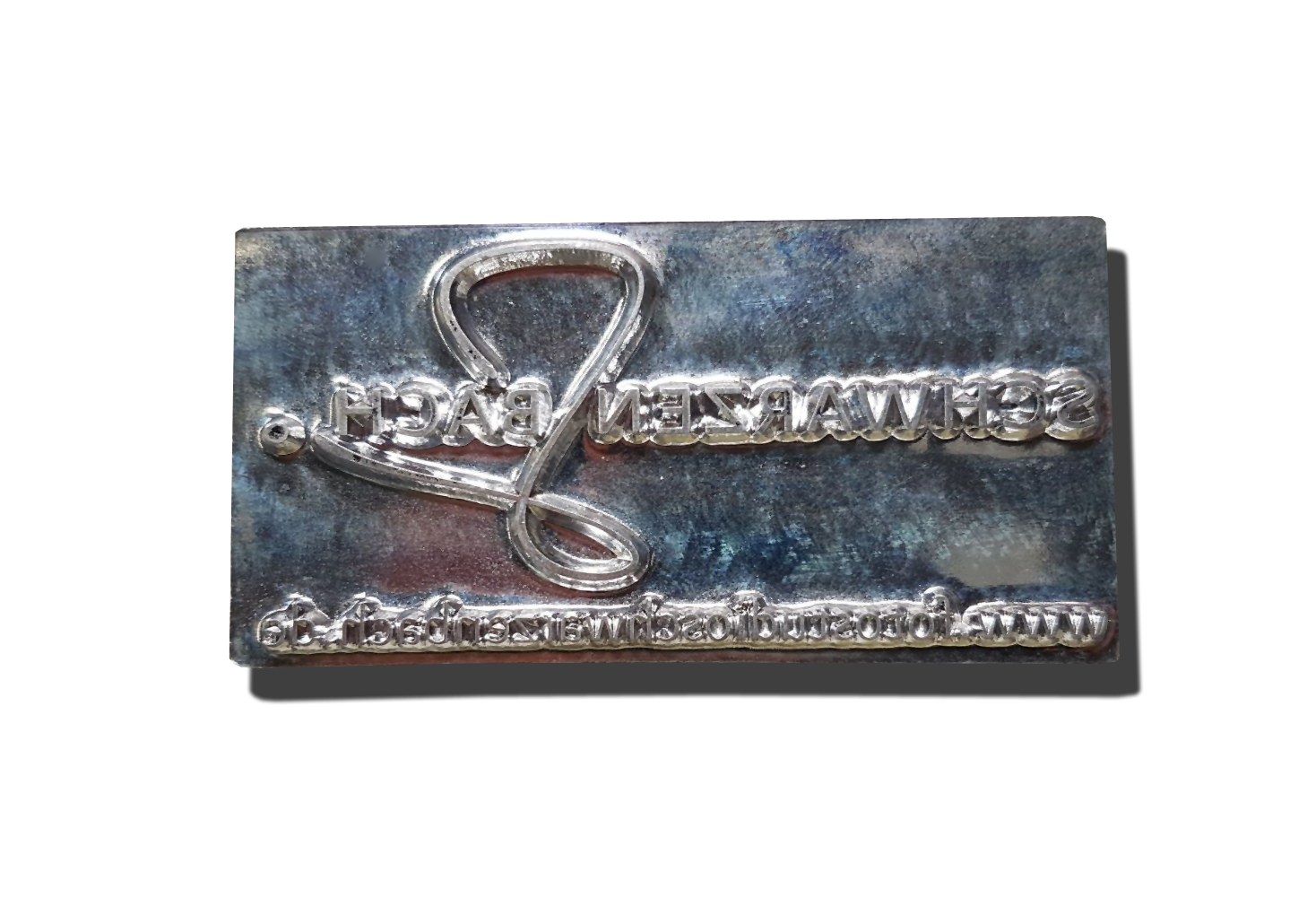 Praegestempel Magnesium Prägeplatte